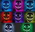 Black V Halloween Horror Glowing Mask - EsaModa